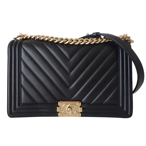 chanel boy blue chevron|sac Chanel boy authentique.